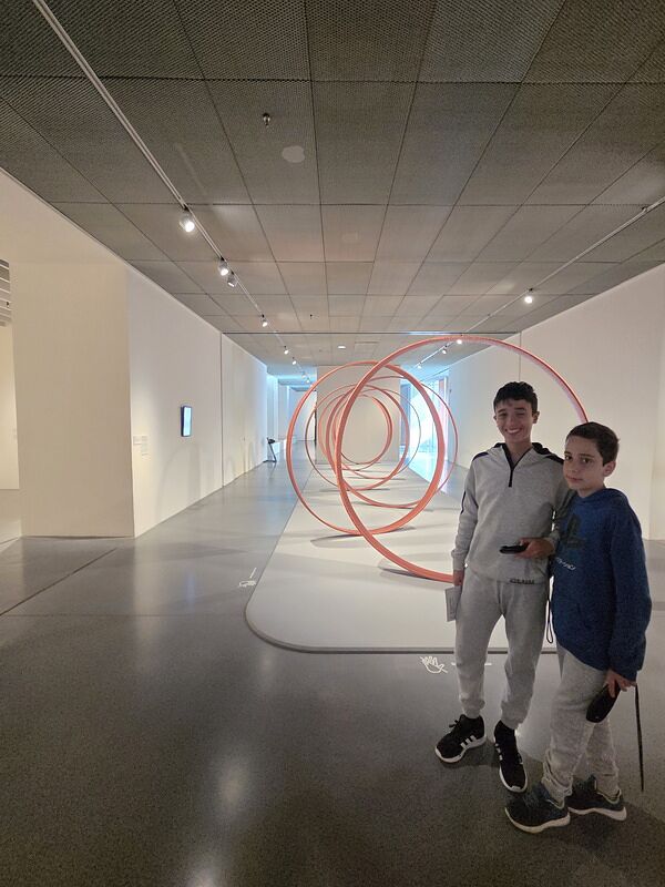 En el Museo de Arte Contemporáneo de Málaga