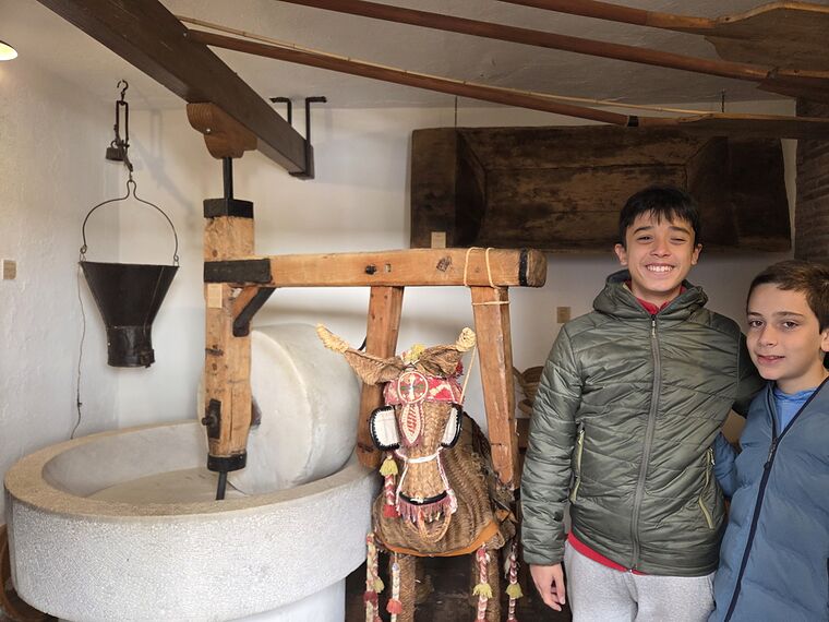 En el museo de la ciudad de Mijas Pueblo